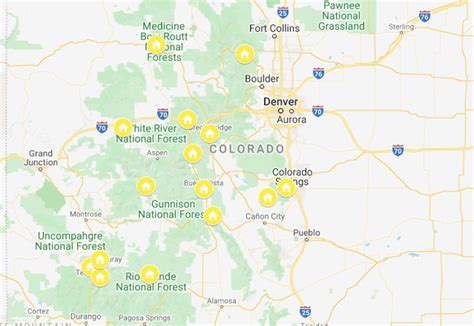 map of colorado mountain towns.